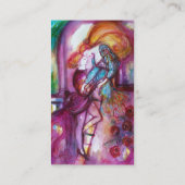 ロミオとジュリエットのロマンチックなバレンタインデー 名刺 (裏面)