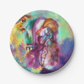 ロミオとジュリエットのロマンチックバレンタインデー ペーパープレート (正面)