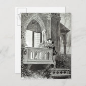 ロミオとジュリエットの第2幕の場面 ポストカード (正面/裏面)