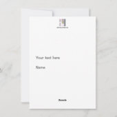 ロミオとジュリエット2.0 フラット ホリデー カード (裏面)