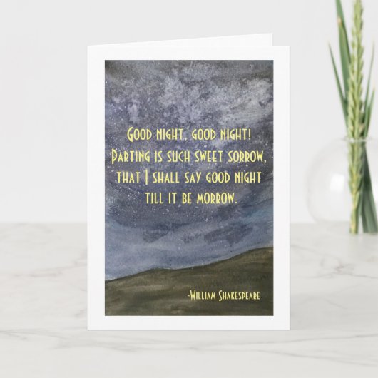 ロミオとジュリエット カード (正面)