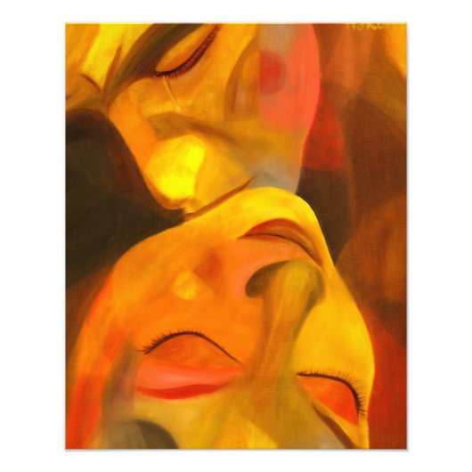 ロミオとジュリエット フォトプリント            (正面)