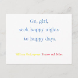 ロミオとジュリエット ポストカード