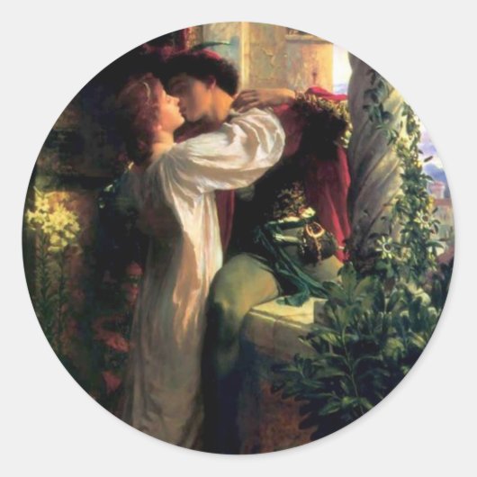 ロミオとジュリエット ラウンドシール (正面)