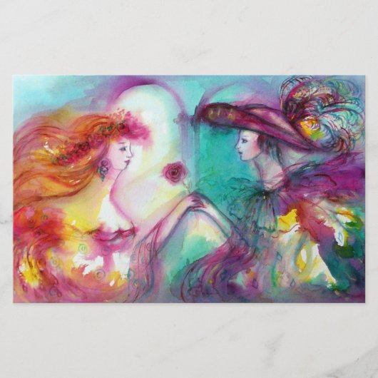 ロミオとジュリエット 便箋 (正面)