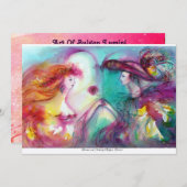 ロミオとジュリエット 恋愛の悲劇 招待状 (正面/裏面)