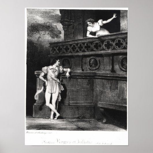 「ロミオとジュリエット」第三段段の段 ポスター (正面)