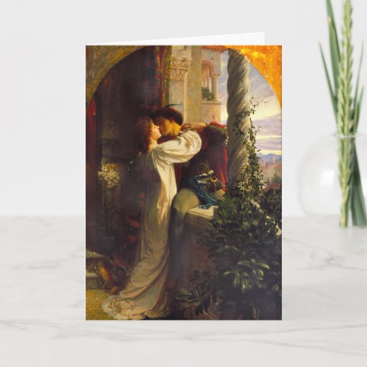 ロミオとジュリエットc. 1884サー・フランク・ディクシー カード (正面)