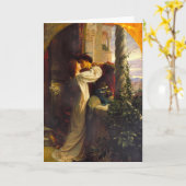 ロミオとジュリエットc. 1884サー・フランク・ディクシー カード (黄色い花)