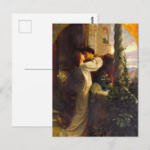 ロミオとジュリエットc. 1884サー・フランク・ディクシー ポストカード (正面/裏面)