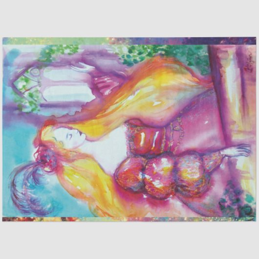 ロミオとジュリエバルコニーのシーンポスター 薄葉紙 (正面)