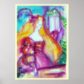 ロミオとジュリエバルコニーのシーン ポスター (正面)