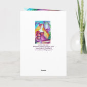 ロミオとジュリエバルコニーシーンバレンタインデー シーズンカード (裏面)