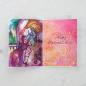 ロミオとジュリエバルコニーシーンバレンタインデー シーズンカード (内部)