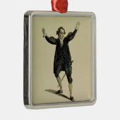 ロミオのパブのキャラクターのHolman氏。 1784年 メタルオーナメント (右)