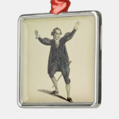 ロミオのパブのキャラクターのHolman氏。 1784年 メタルオーナメント (左)