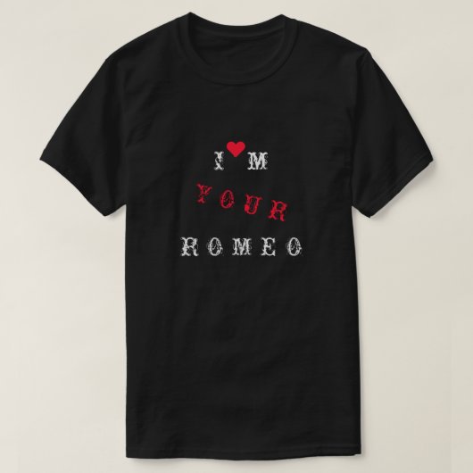 ロミオのメンズTシャツ Tシャツ (デザイン正面)