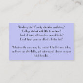 ロミオの名刺 名刺 (裏面)