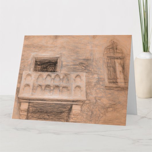 ロミオアンドジュリエットのバルコニーダヴィンチ カード (正面)