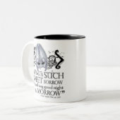 ロミオ及びJulietの引用文 ツートーンマグカップ (正面左)