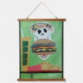 ロミオ、コペートーン、楽園のチーズバーガー 吊り下げ型タペストリー (正面3)