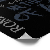 ロミオ&ジュリエット墓引用文 ポスター (角)