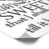 ロミオ&ジュリエット引用文 ポスター (角)