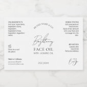 ロミニマルゴ2 OZドロッパーボトル防水ラベル フードラベル (シングルラベル)