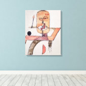 ロムエストラブーシュデュシヌール キャンバスプリント (インサイチュ (ウッドフロア))