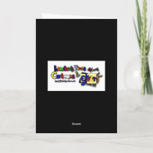 ロムニーのアイリッシュセッターの復讐グリーティングカード カード (裏面)