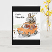 ロムニーのアイリッシュセッターの復讐グリーティングカード カード (黄色い花)