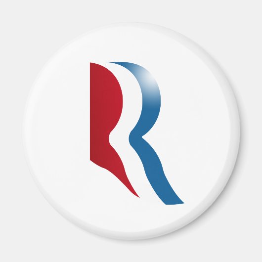 ロムニーRロゴ マグネット (正面)