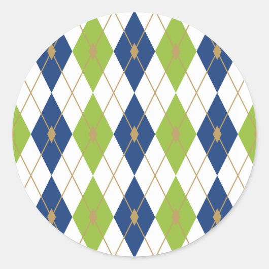 ロムバスカラーの組み合わせ4 ラウンドシール (正面)