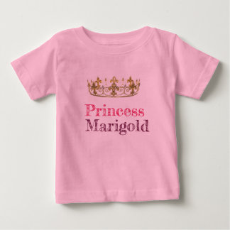 ロムパー「プリンセスマリゴールド」。 ベビーTシャツ