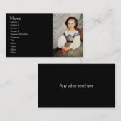 ロメインラスコックスバイルノアール 名刺 (正面/裏面)