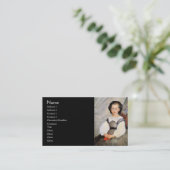 ロメインラスコックスバイルノアール 名刺 (スタンド正面)