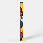 ロメロ・ブリット モダンアート iPhoneケース (右側面)