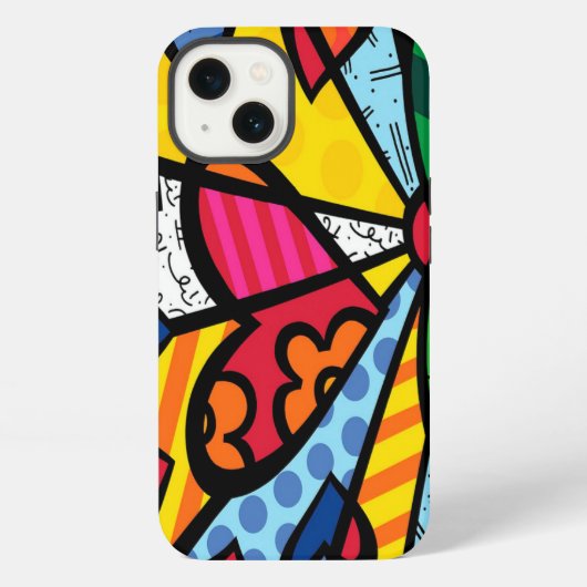 ロメロ・ブリット モダンアート iPhoneケース (裏面)