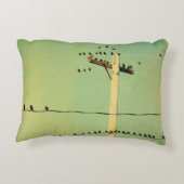 ロモグリーンワイヤードバード アクセントクッション (裏面)