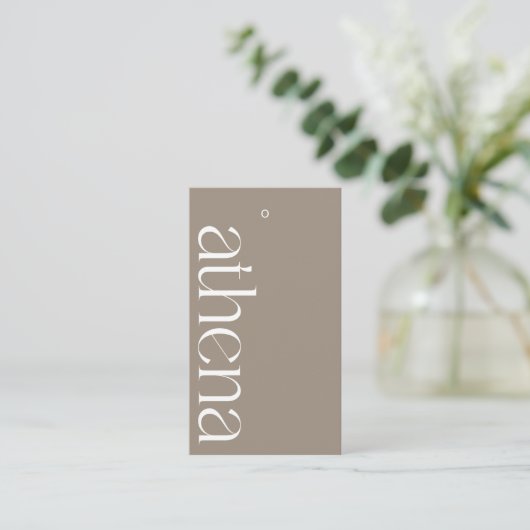 ロモダンゴ価格つるラベルカード 名刺 (スタンド正面)