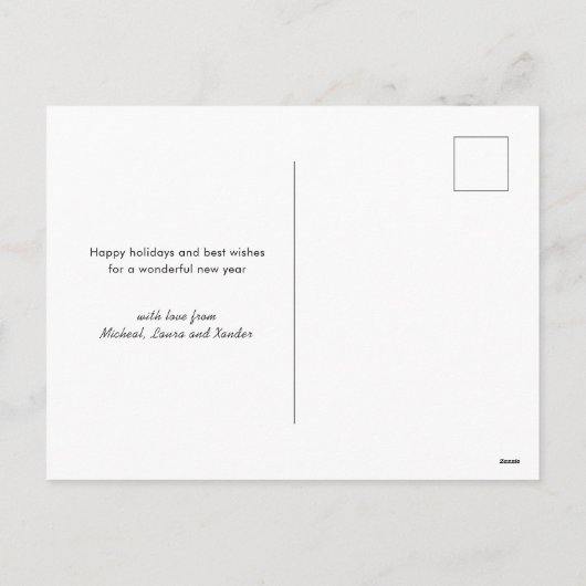 ロモダンゴ生まれたばかりのベビー シーズンポストカード (裏面)