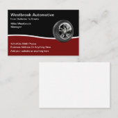 ロモダンゴ車のテンプレート付きサービス 名刺 (正面/裏面)