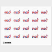 ロモダンゴ2 ラウンドシール (シート)