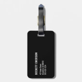 ロモダンゴ ラゲッジタグ (裏面縦)