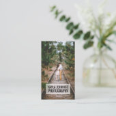 ロモダンゴ |写真家（縦） 名刺 (スタンド正面)