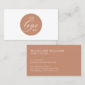 ロモダンゴTerracottaエレガント 名刺 (正面/裏面)