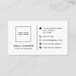 ロモダン千鳥格子のゴの白黒の追加 名刺