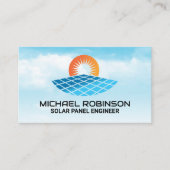 ロモダン太陽のゴ | クリーンエネルギー | 技術者 名刺 (正面)