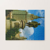 ロモノーソフ モスクワ国立大学の建築 ジグソーパズル (横)