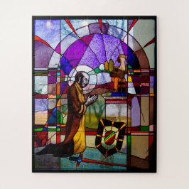 ロヨラの聖イグネイシャスのステンドグラス窓 ジグソーパズル